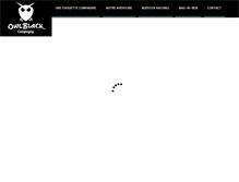 Tablet Screenshot of owl-black.com